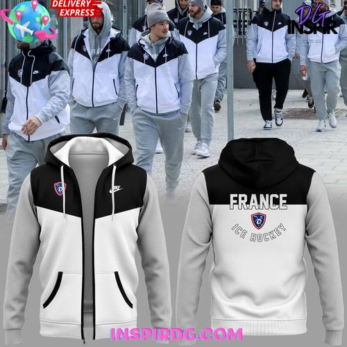 France Ice Hockey Team 2025 Limited Edition Hoodie Premium Merchandises