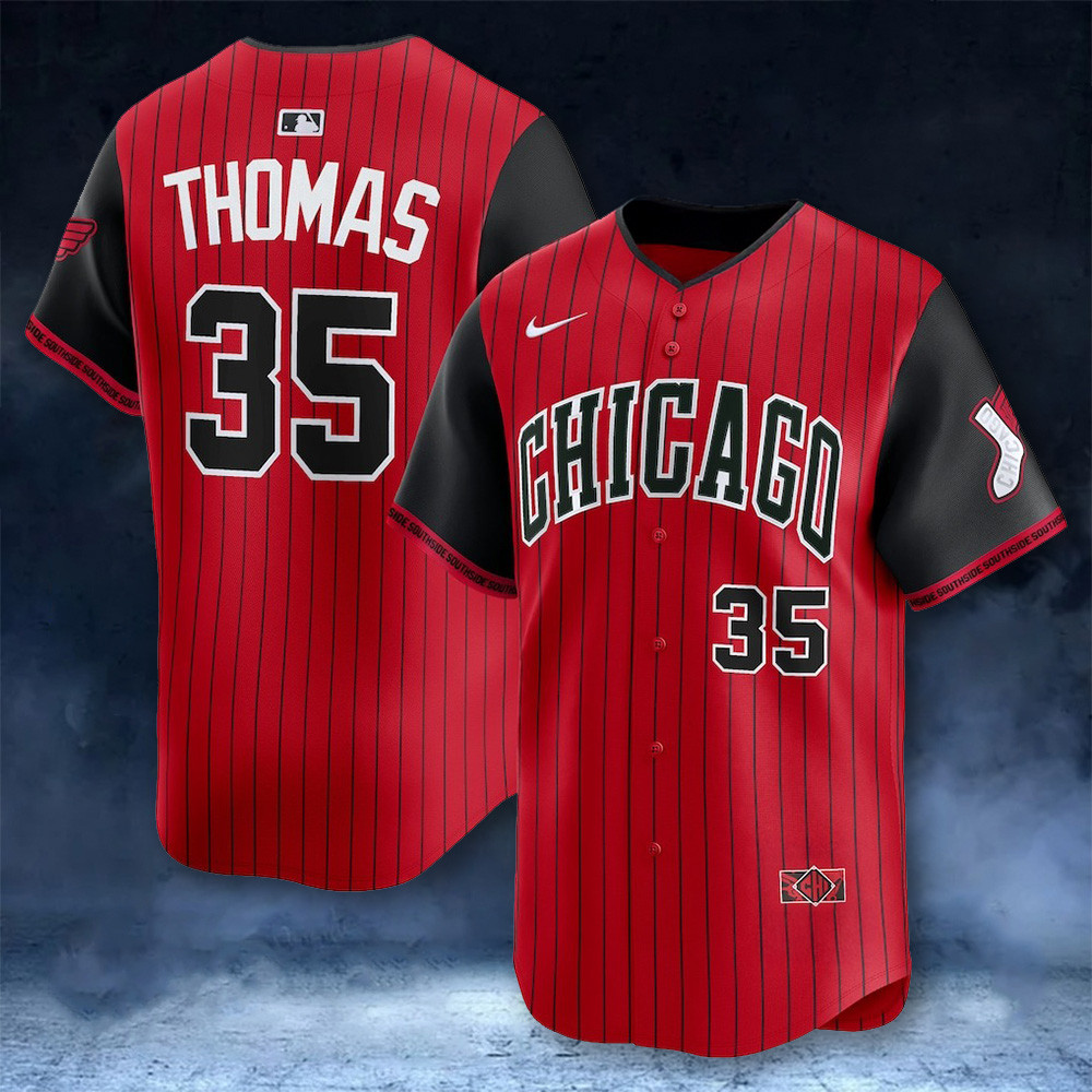 Frank Thomas Chicago White Sox City Connect Jersey 2025 MLB Player Uniforms Apparel Gifts
