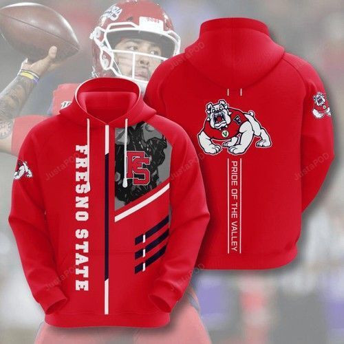 Fresno State Bulldogs Ncaa Hoodie  Zip Hoodie