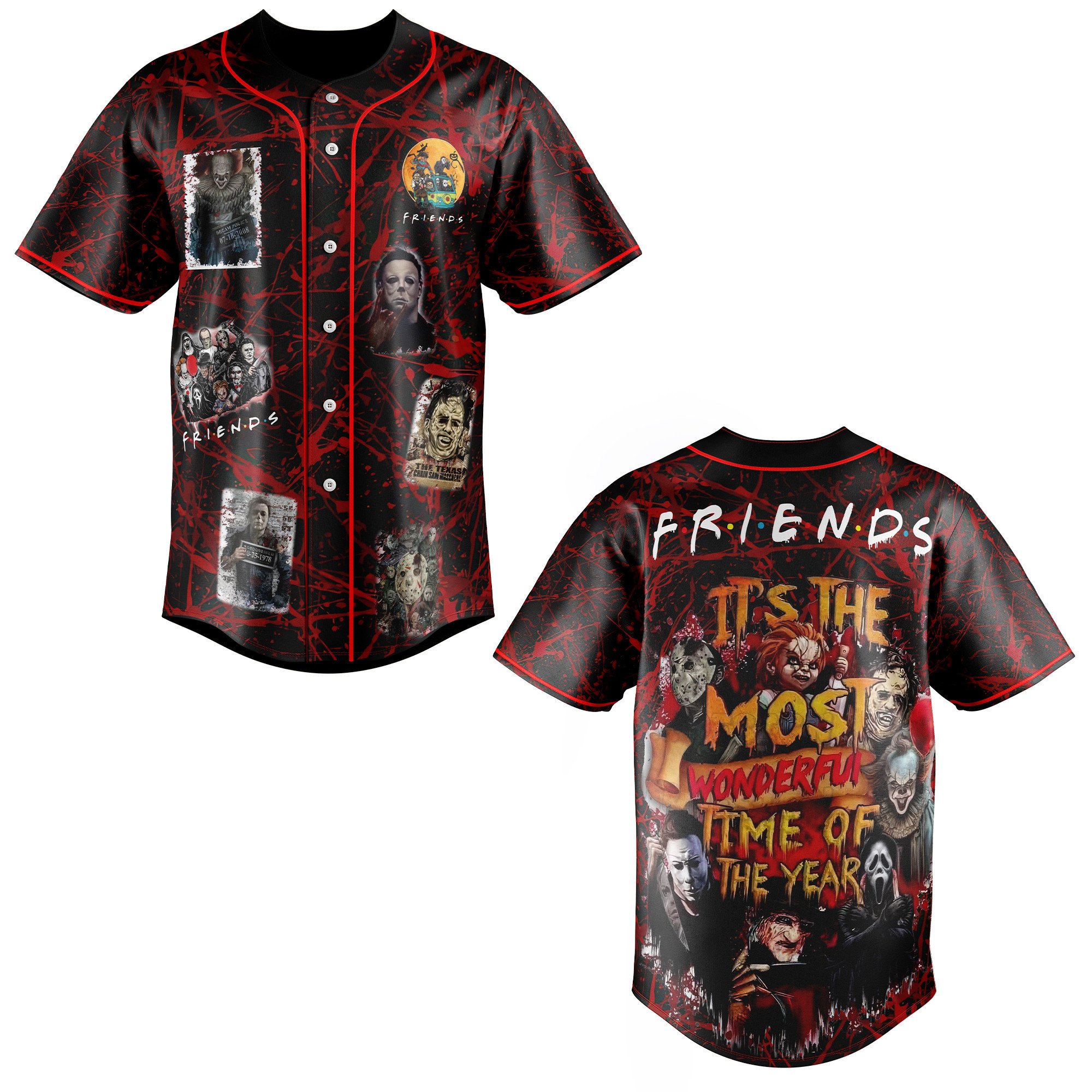 Friends Baseball Jersey For Fans