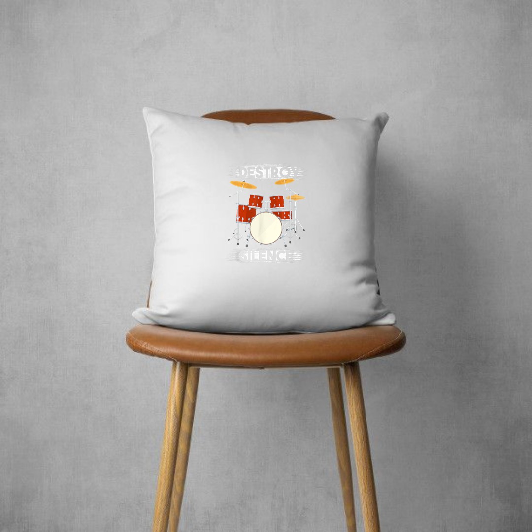 Funny Drummer Percussion Drums Pillows