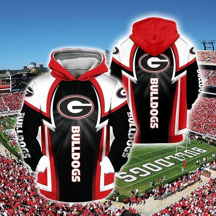 Georgia Bulldogs Football Hoodie  Zip Hoodie Version 2419