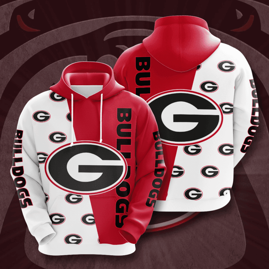 Georgia Bulldogs Hoodie  Zip Hoodie Version 2373