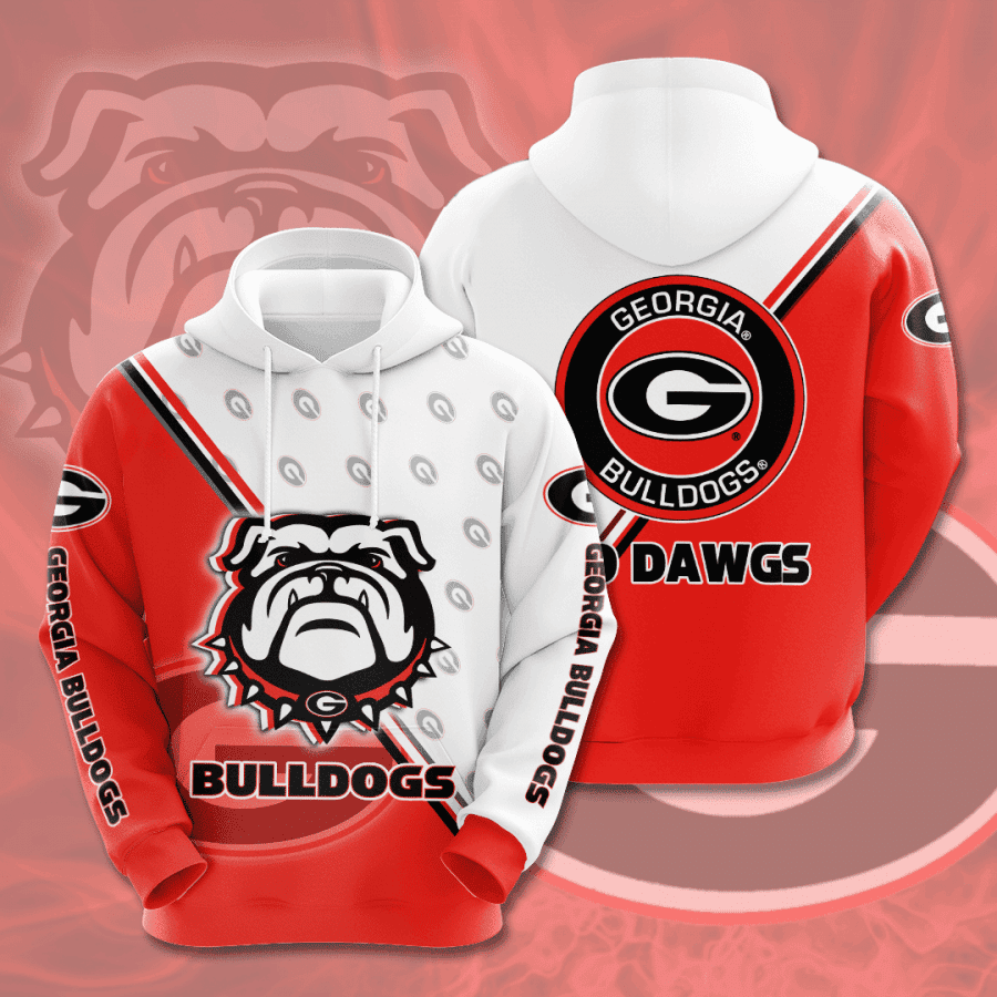 Georgia Bulldogs Hoodie  Zip Hoodie Version 2381