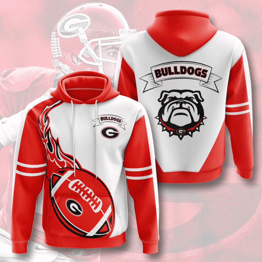 Georgia Bulldogs Hoodie  Zip Hoodie Version 2422
