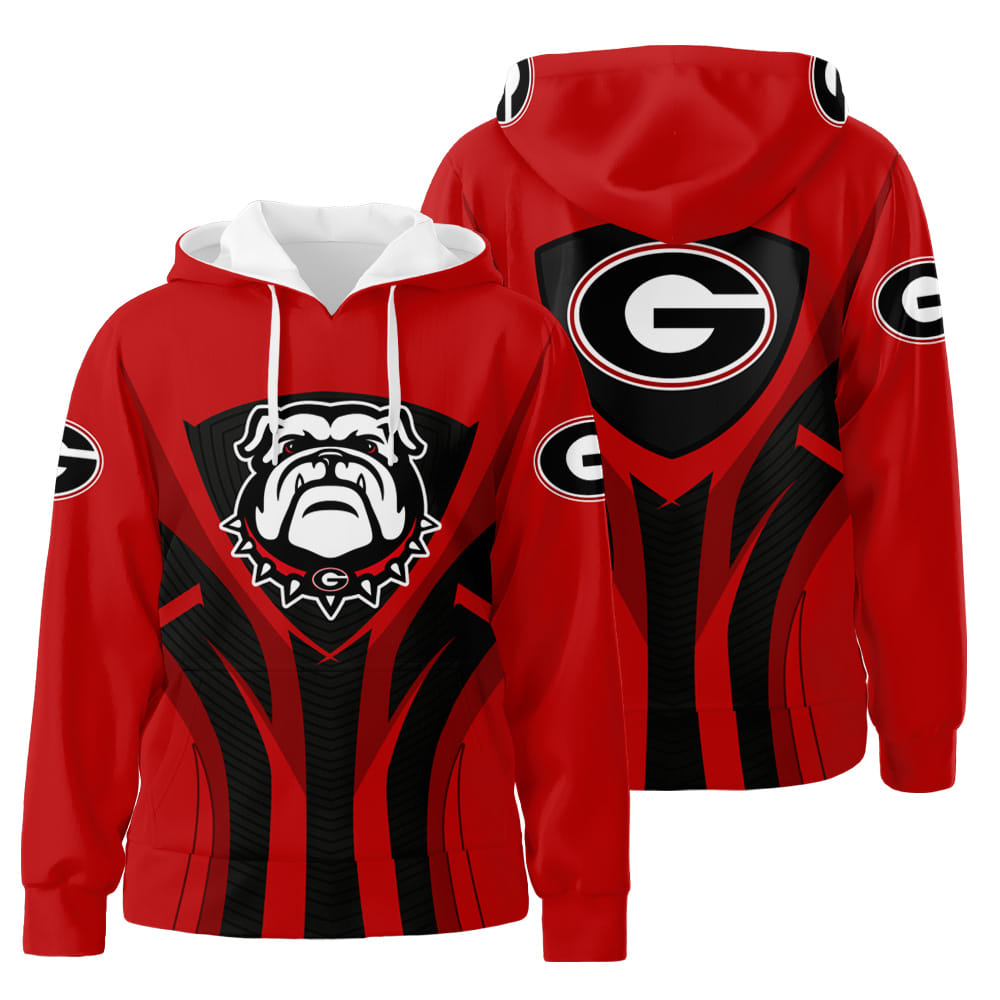 Georgia Bulldogs Ncaa Bulldogs Lover 3D All Over Print Hoodie Zip-Up Hoodie