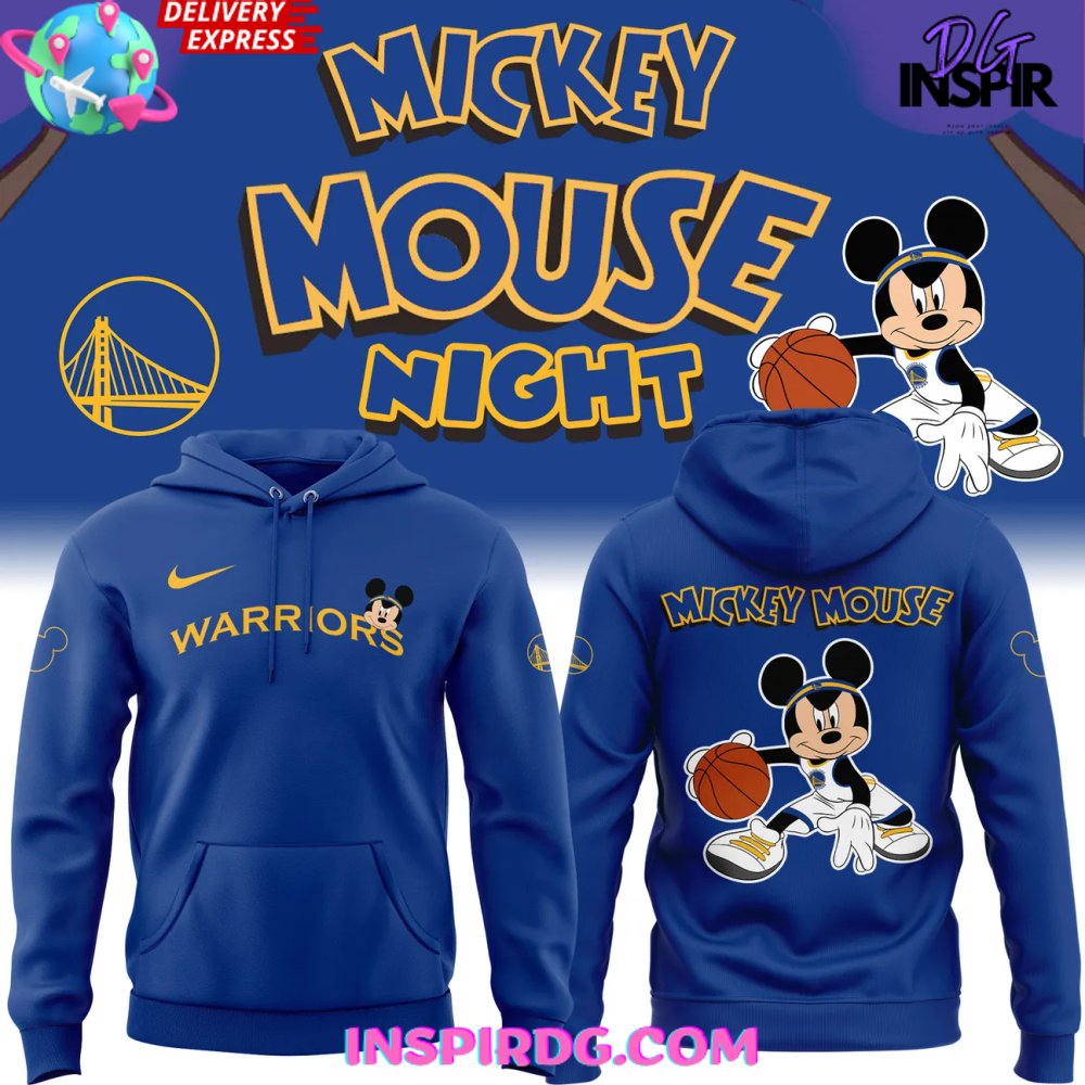 Golden State Warriors Mickey Mouse Special Hoodie Gift For Sport Music Fans