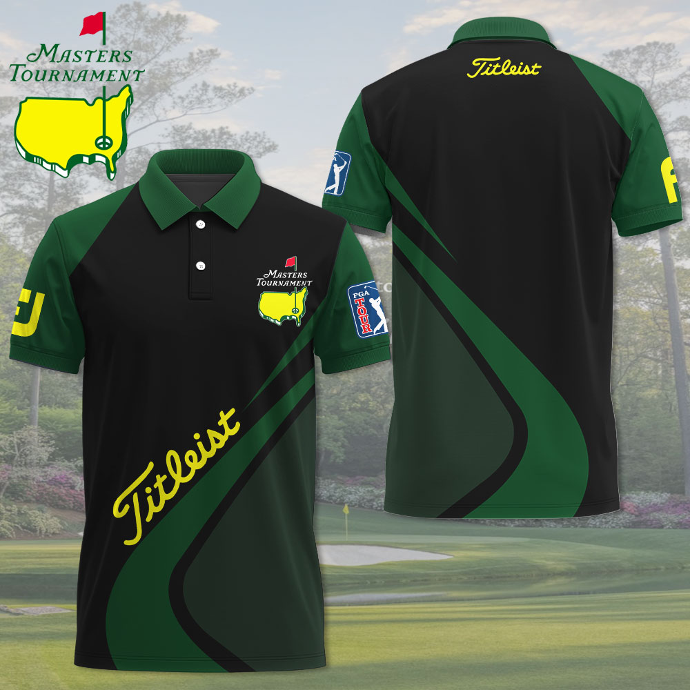 Golf Masters Tournament Titl 3D Polo Shirt Best Gift For Golfers