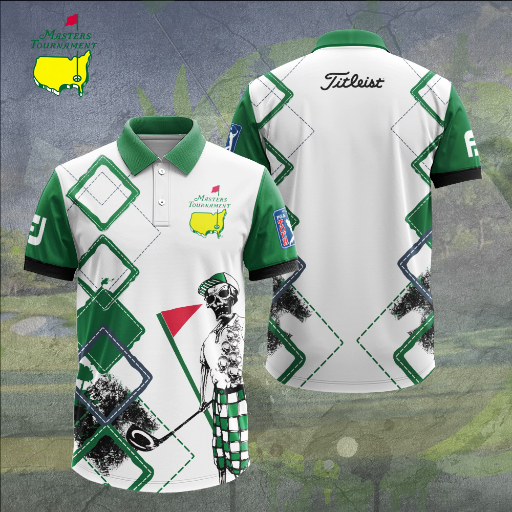 Golf Masters Tournament Titl 3D Polo Shirt Gift For Golf Lover