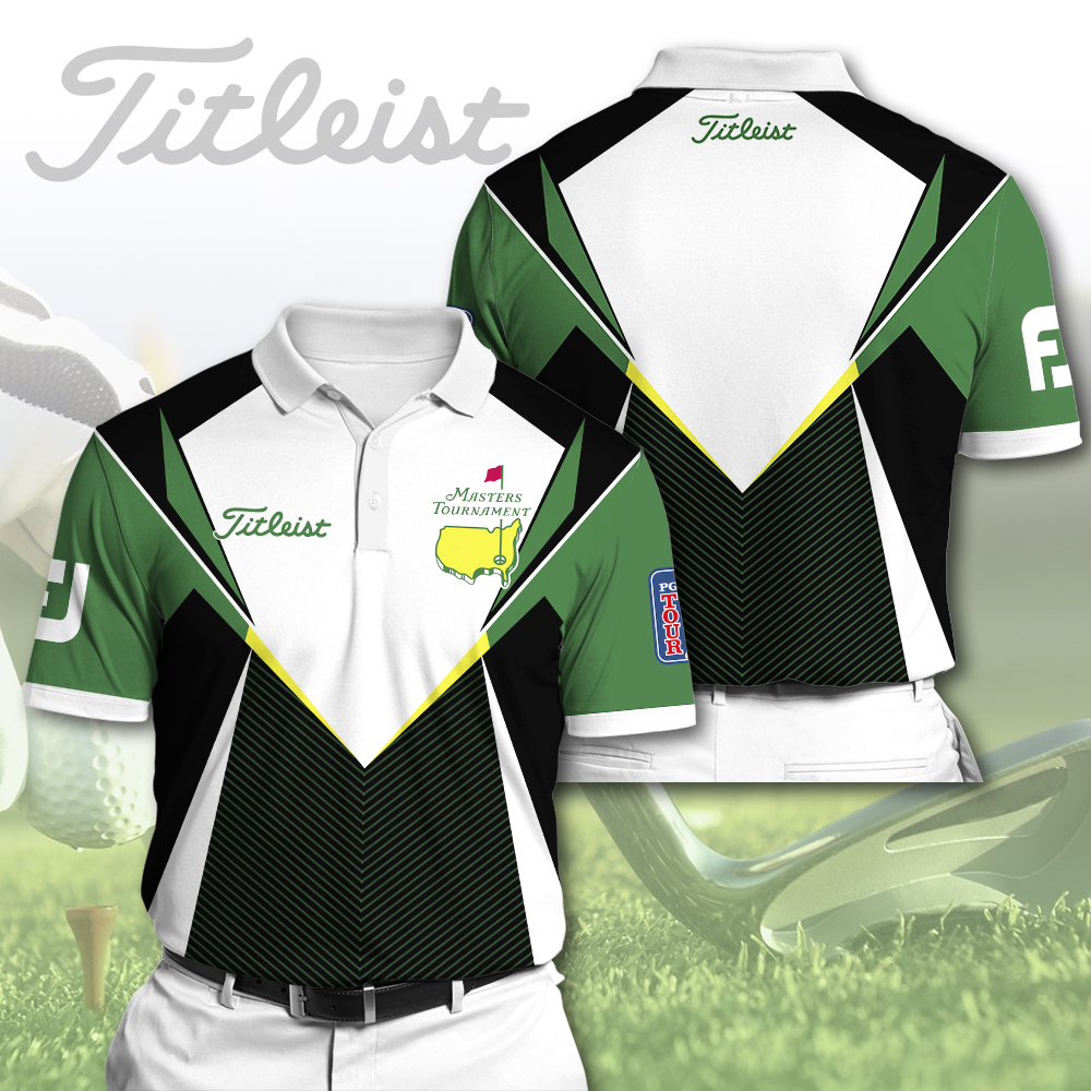 Golf Masters Tournament Titl 3D Polo Shirt Golf And Gifts