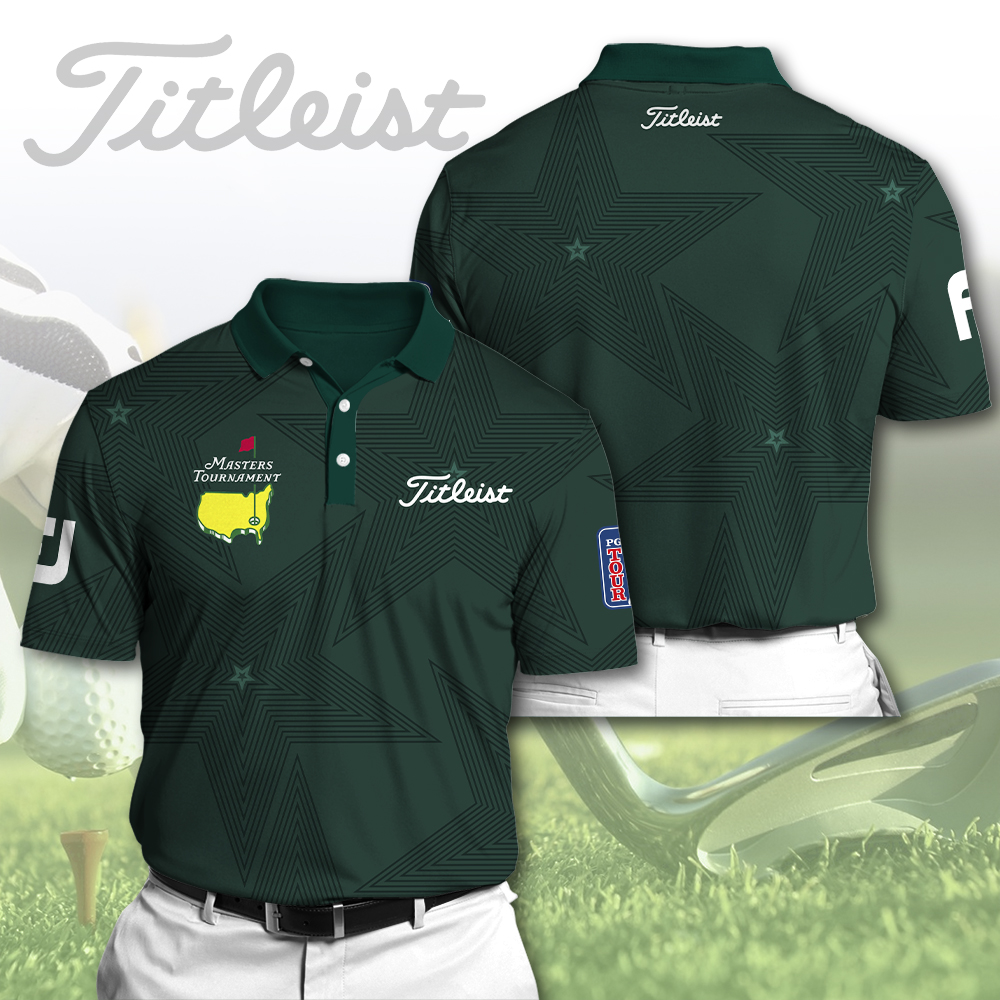 Golf Masters Tournament Titl 3D Polo Shirt Golf Present Idea