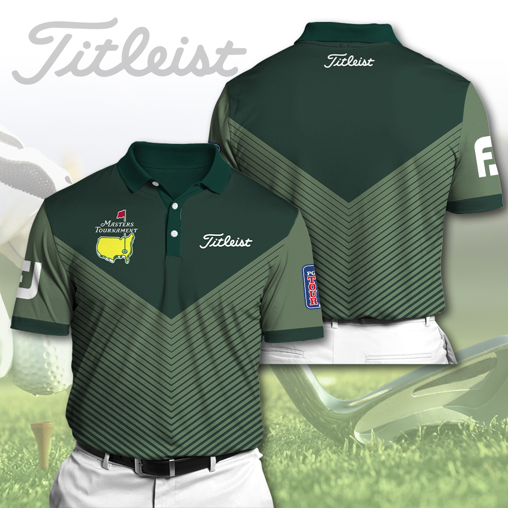 Golf Masters Tournament Titl 3D Polo Shirt Golf Presents For Dad