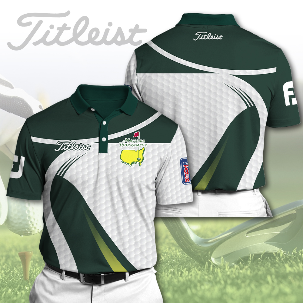 Golf Masters Tournament Titl 3D Polo Shirt Good Golf Gift For Fan