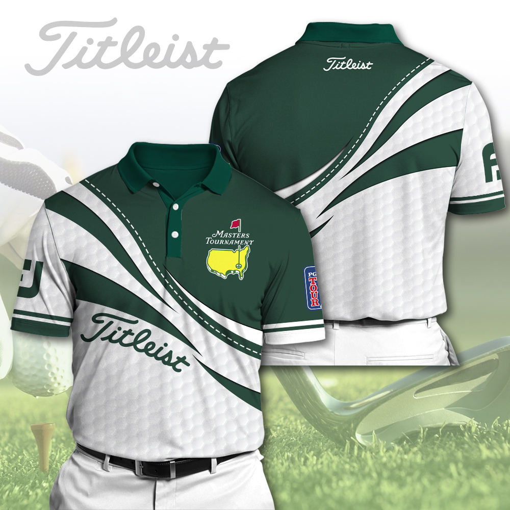 Golf Masters Tournament Titl 3D Polo Shirt Top Gifts For Golfers