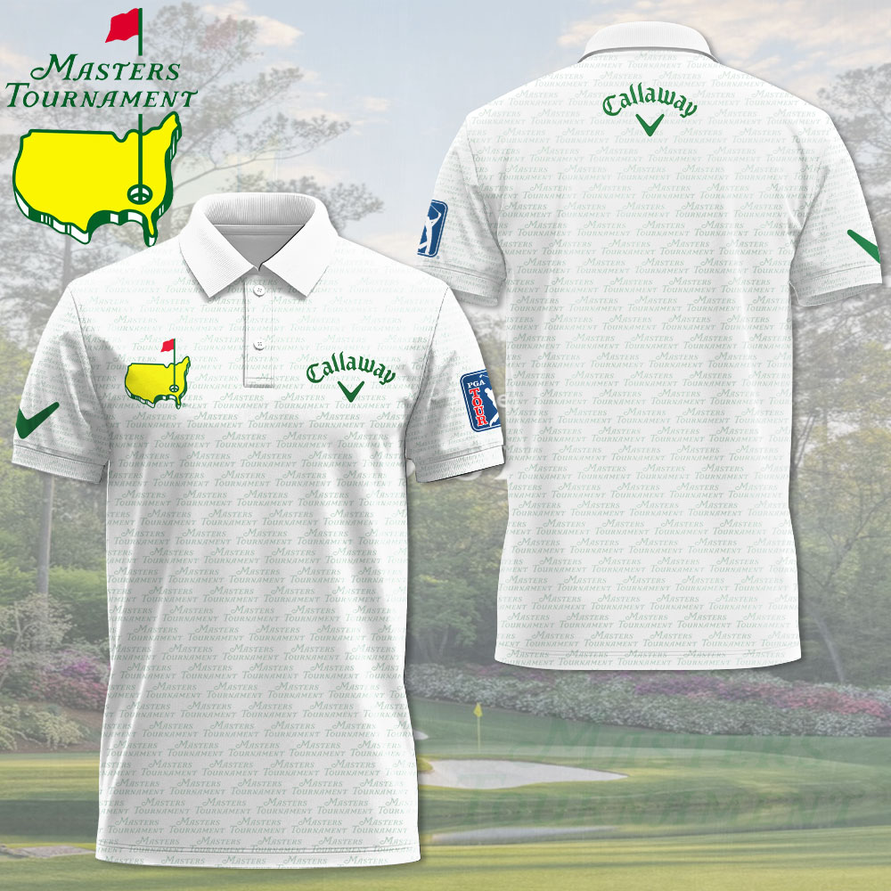 Golf Masters Tournament X Calw 3D Polo Shirt Awesome Golf Gifts