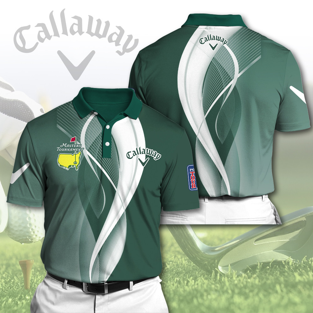 Golf Masters Tournament X Calw 3D Polo Shirt Good Golf Gifts
