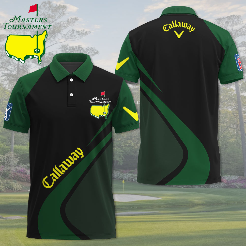 Golf Masters Tournament X Calw 3D Polo Shirt Good Golf Presents