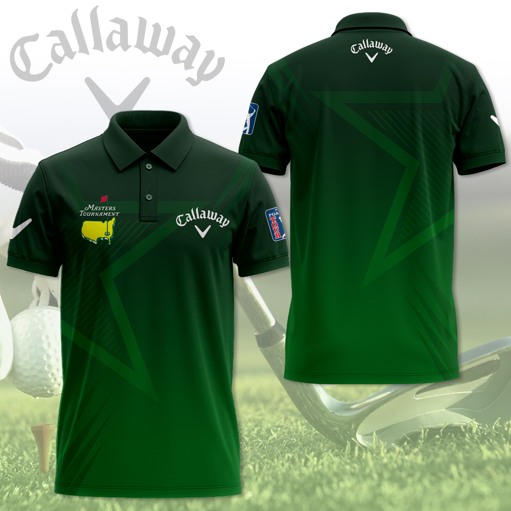 Golf Masters Tournament X Calw 3D Polo Shirt Top Gifts For Golfers