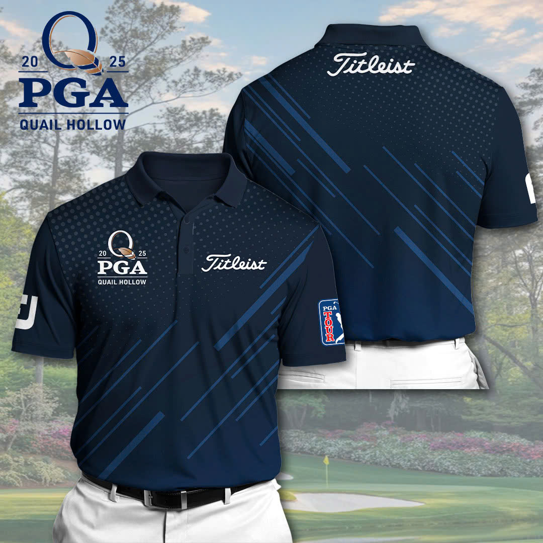 Golf PGA Championship TITL 3D Polo Shirt Awesome Golf Gifts