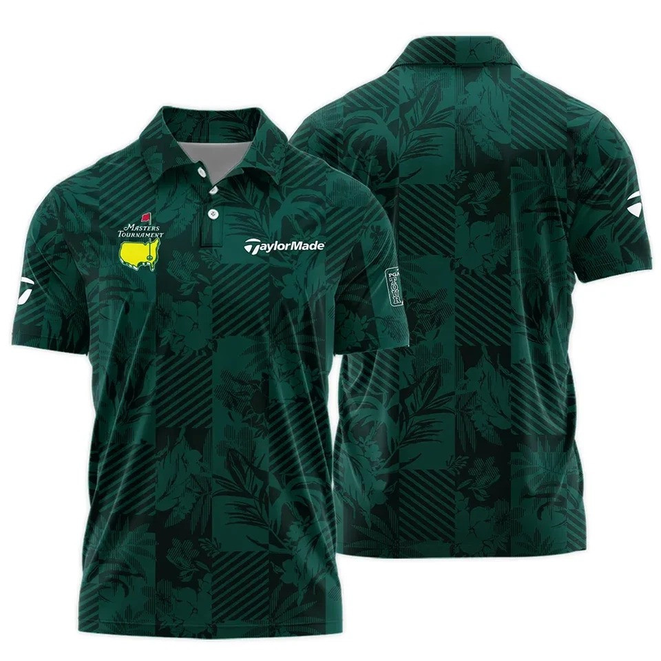 Golf Taylormade Masters Tournament Polo Shirt Fathers Day Presents Golf