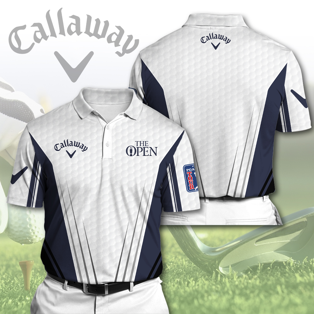 Golf The Open Championship x CALW 3D Polo Shirt Golf Gifts For Men
