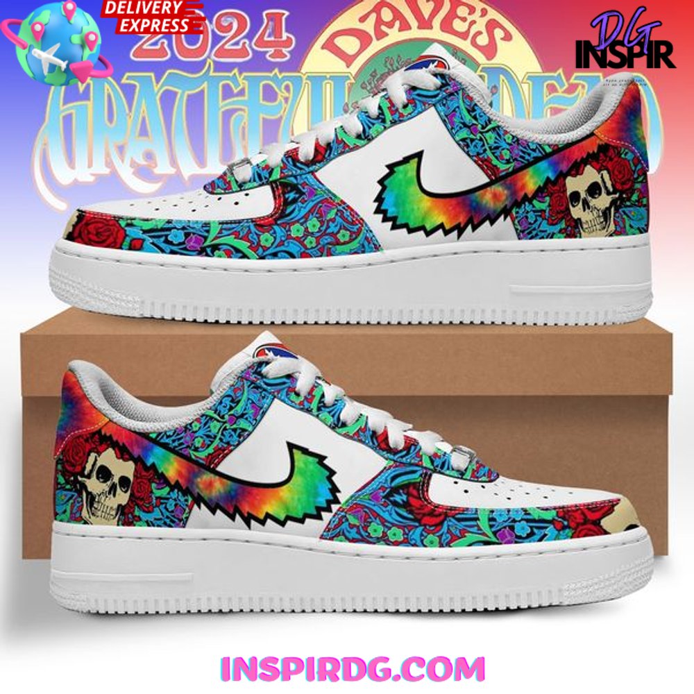 Grateful Dead 2025 New Air Force 1 Sneaker