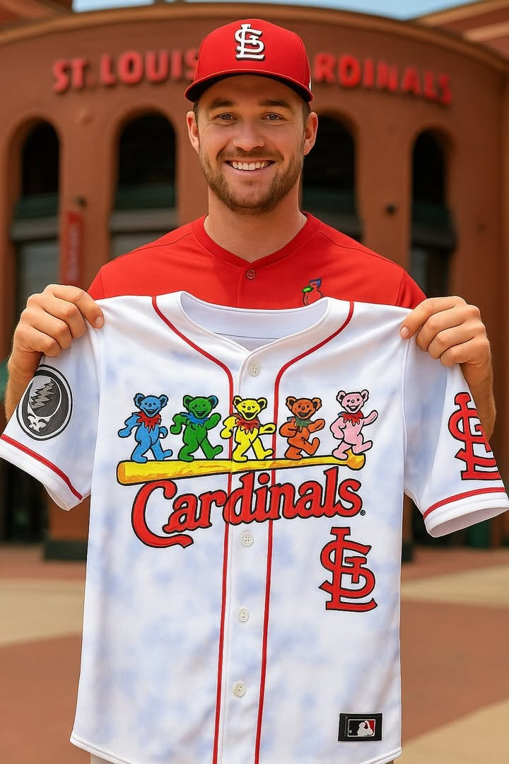 Grateful Dead x Cardinals 60th Anniversary Jersey Gifts For Boyfriend