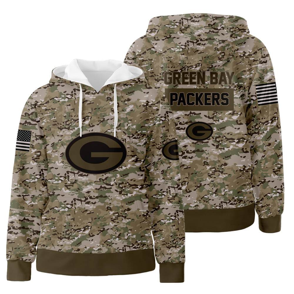 Green Bay Packers 3D All Over Print Hoodie Zip-Up Hoodie Version 61