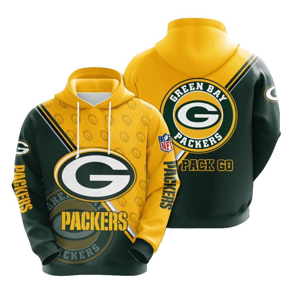 Green Bay Packers Basic NFL Football Team Hoodie