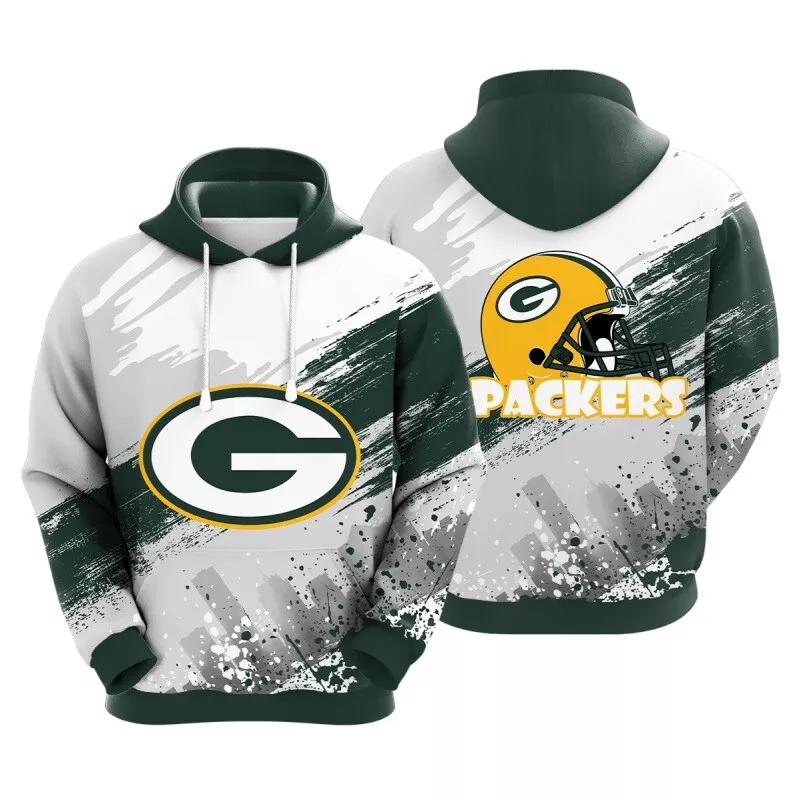 Green Bay Packers Dust NFL Football Team Hoodie