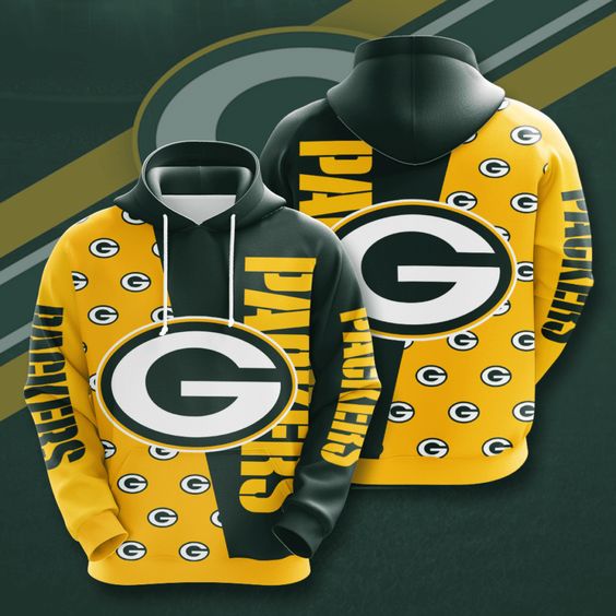 Green Bay Packers Logo NFL Football Team Hoodie