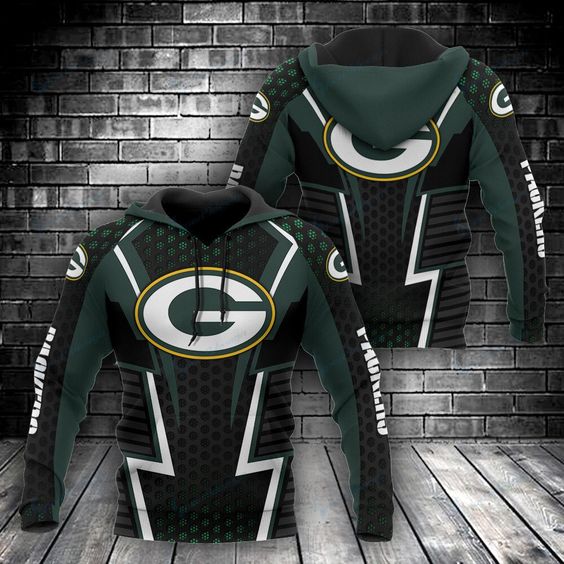 Green Bay Packers Machines Amor V1 NFL Football Team Hoodie