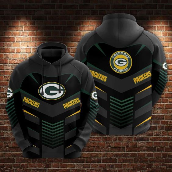 Green Bay Packers Machines Amor V2 NFL Football Team Hoodie