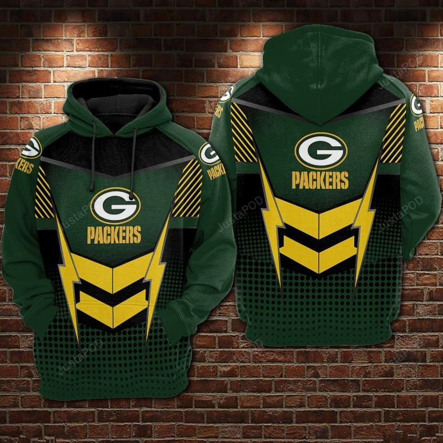Green Bay Packers Nfl Football Hoodie Zip Hoodie