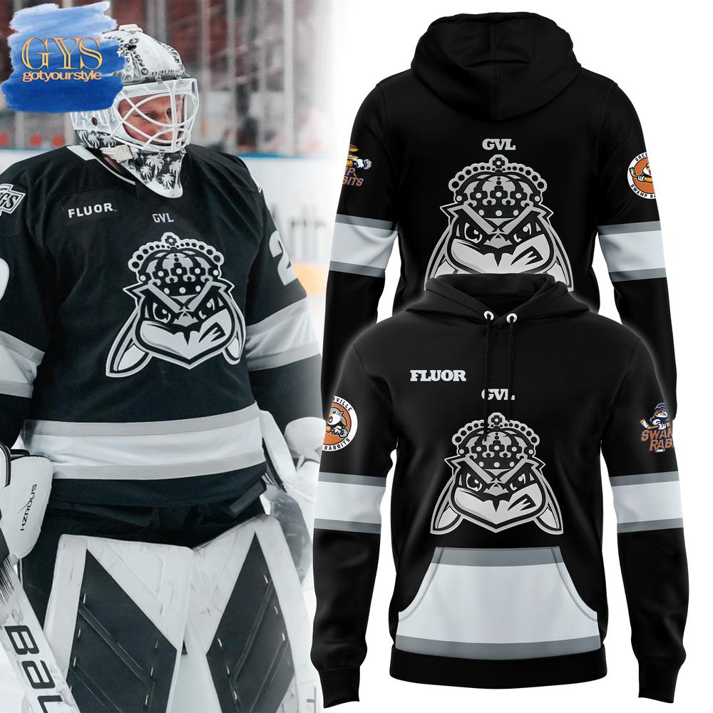 Greenville Swamp Rabbits x LA Kings x Ontario Reign Limited Exclusive Hoodie Gift For Sport Music Fans