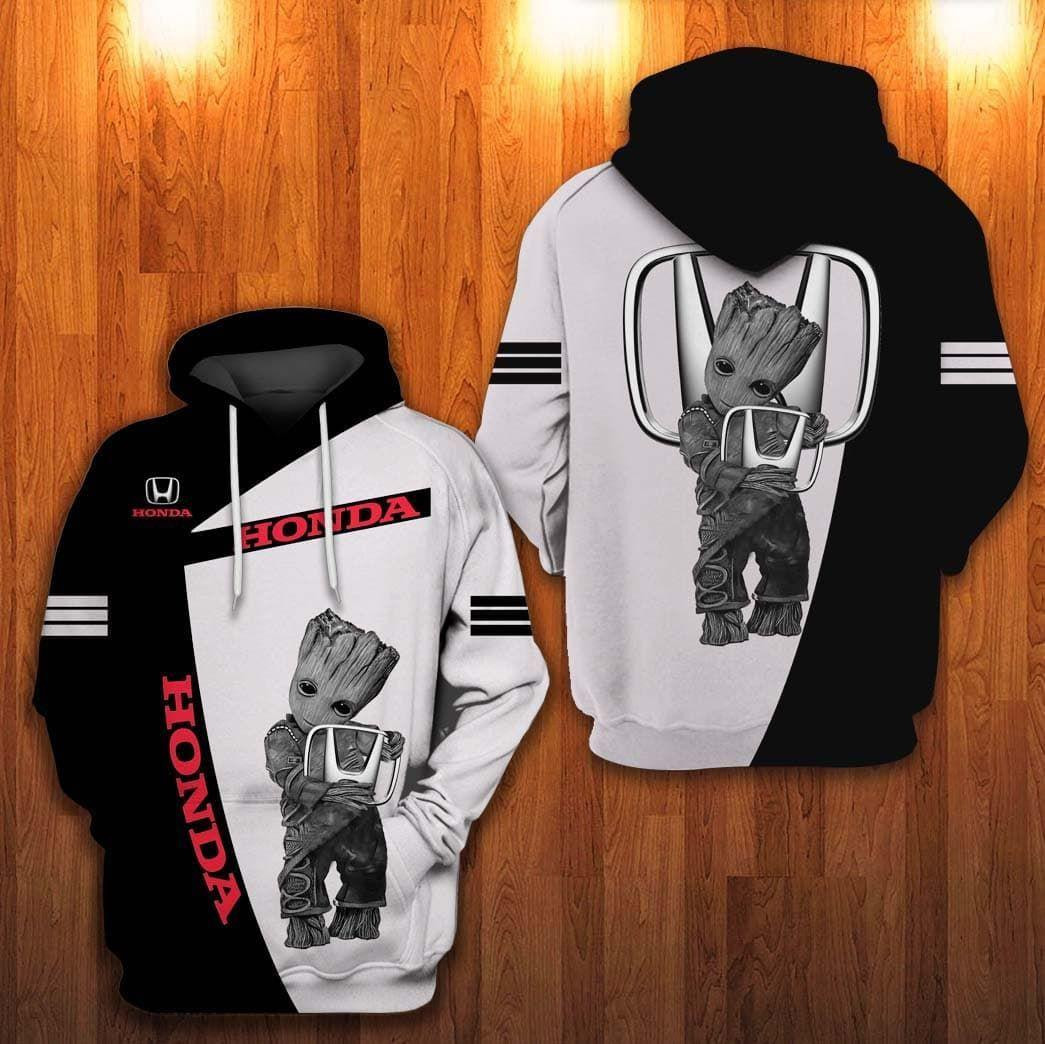 Groot Hug Honda Logo Honda Logo All Over Print Hoodie 503