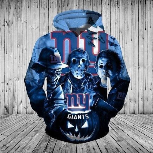 Halloween Horror Night New York Giants Hoodie  Zip Hoodie