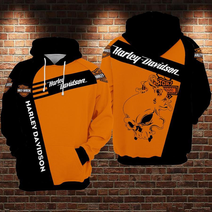 Harley Davidson Hoodie  Zip Hoodie Version 1996