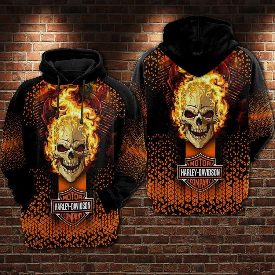 Harley Davidson Hoodie  Zip Hoodie Version 2003