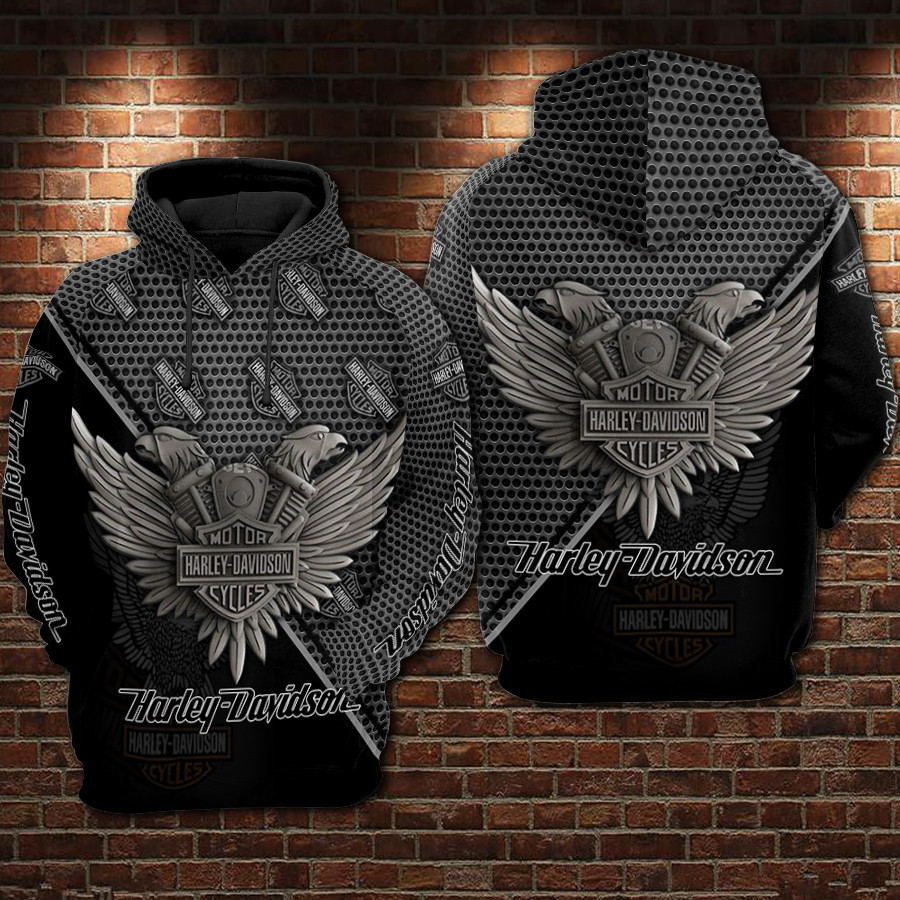 Harley Davidson Hoodie  Zip Hoodie Version 2013