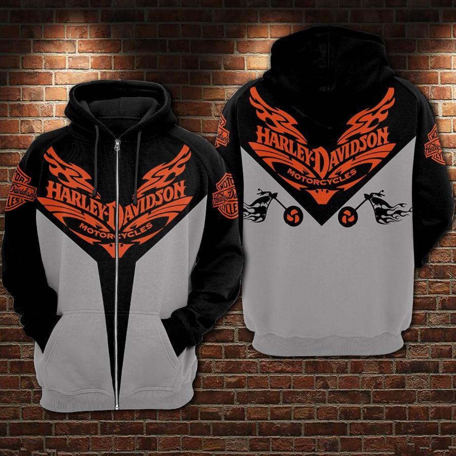 Harley Davidson Hoodie  Zip Hoodie Version 2026