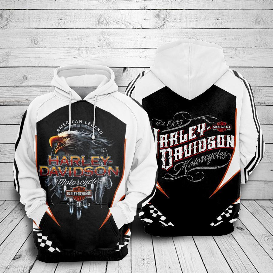 Harley Davidson Hoodie  Zip Hoodie Version 2030