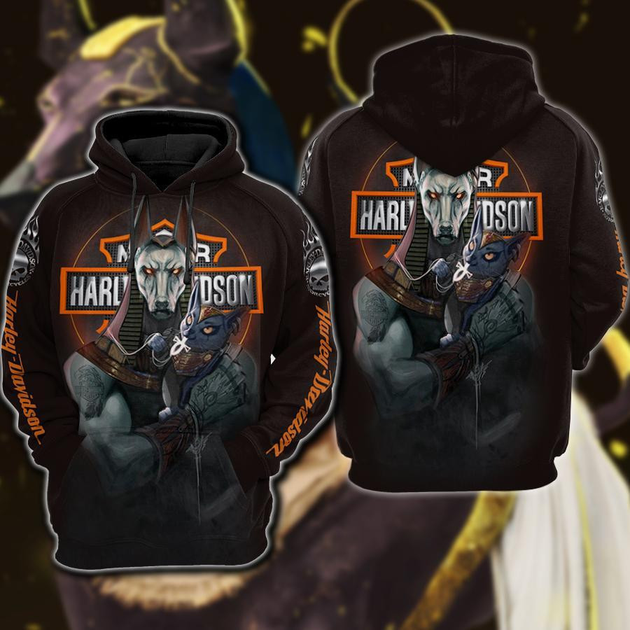 Harley Davidson Hoodie  Zip Hoodie Version 2044