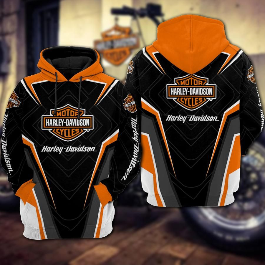 Harley Davidson Hoodie  Zip Hoodie Version 2263