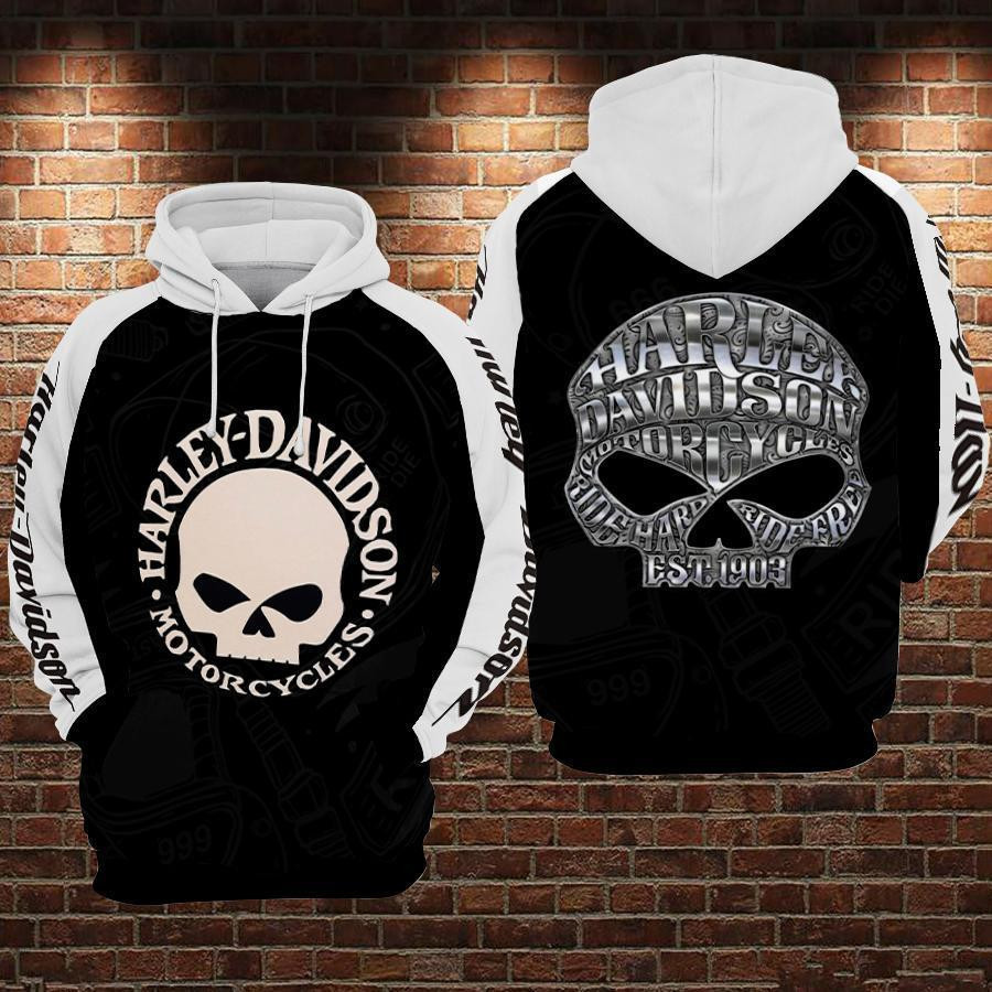 Harley Davidson Hoodie  Zip Hoodie Version 2288
