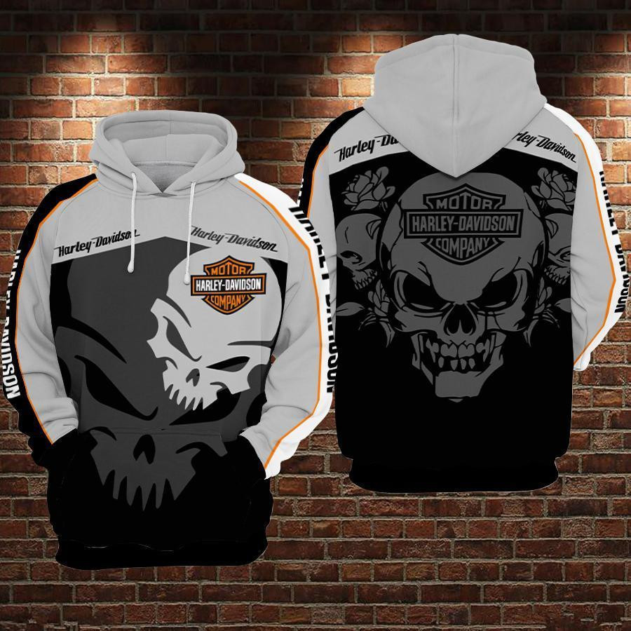 Harley Davidson Hoodie  Zip Hoodie Version 2299