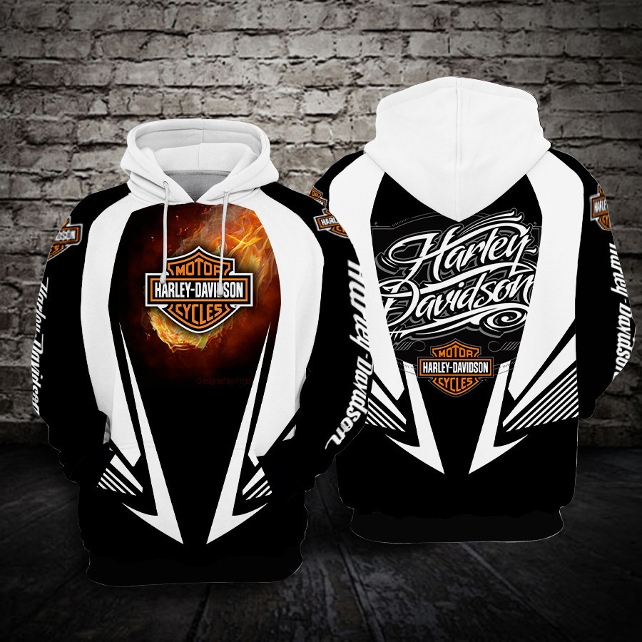Harley Davidson Hoodie  Zip Hoodie Version 2303