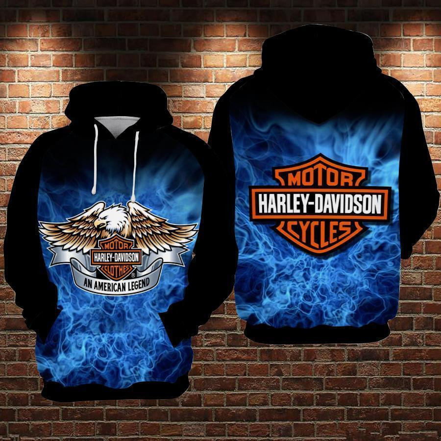 Harley Davidson Hoodie  Zip Hoodie Version 2305