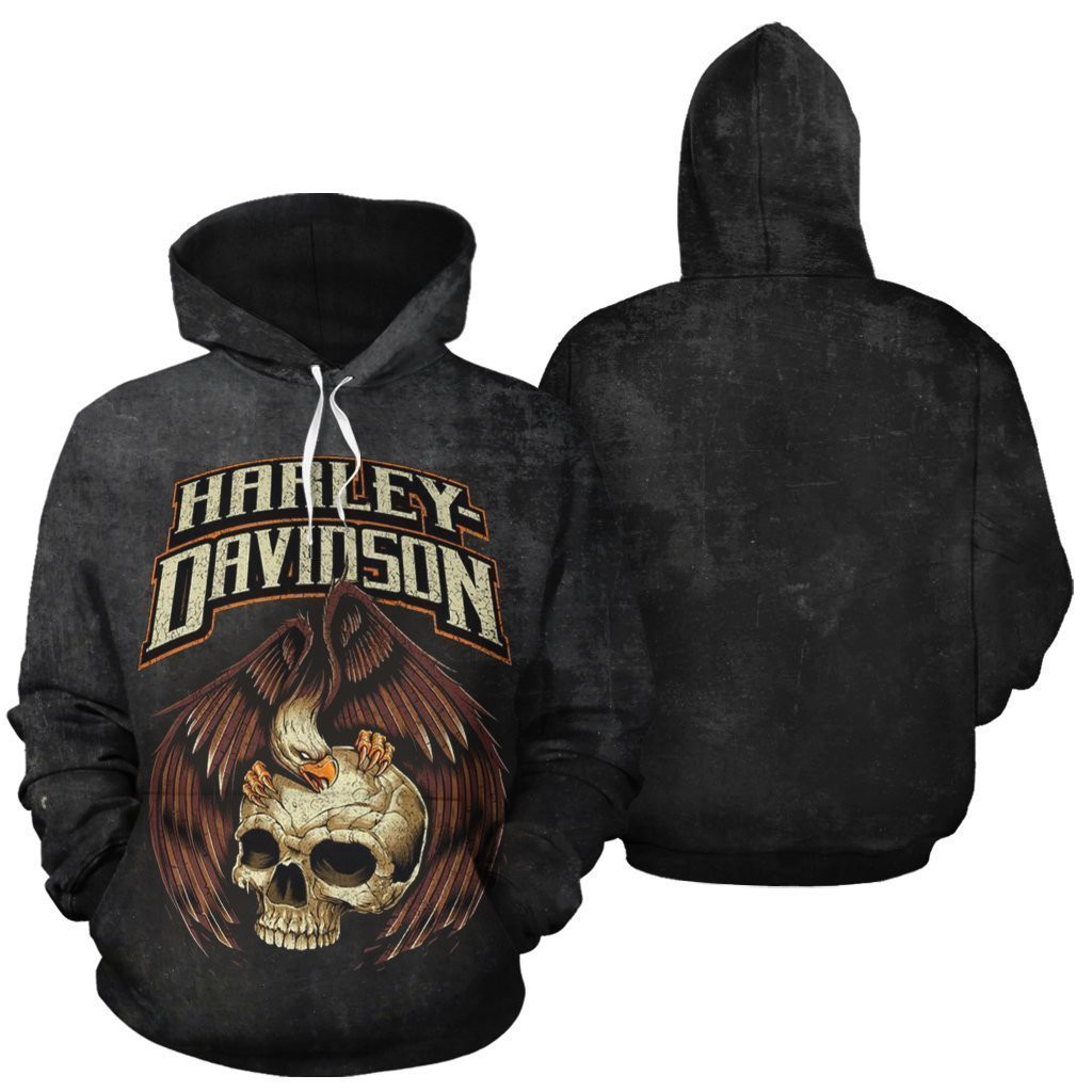 Harley Davidson Hoodie  Zip Hoodie Version 2320