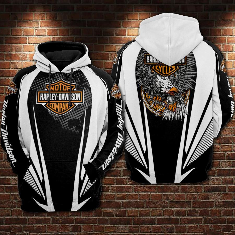 Harley Davidson Hoodie  Zip Hoodie Version 2321